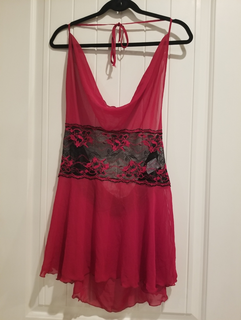 Black And Red Lingerie